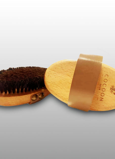 Gold Copper Dry Body Brush