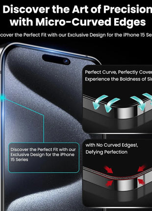 HD Screen Protection For iPhone 16 15 17 14 13 12 11 Pro Max Tempered Glass iPhone15 Pro Camera Lens Film iPhone16 Plus 13 Mini