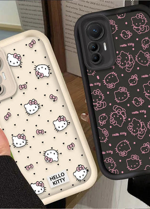 Cute Hello Kitty Phone Case for Xiaomi Mi 15 Ultra 14 13 12 12S 12X 11 Lite 5G NE 13T 12T 11T 14T Pro Soft Silicone Back Cover