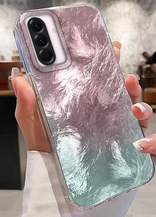 Aesthetics Gradient Vortex Glacier Texture Phone Cases For Samsung Galaxy A57 A16 A36 A37 A17 A56 A55 A54 A35 A34 A26 A25 Cover