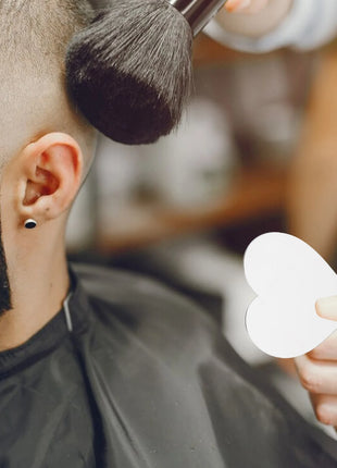 10pcs Makeup For Phone Case Adhesive Acrylic Mirror Decal Diy Sticker Portable Stick-On Heart Shape Mirror Charm Phone Case