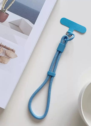 Fashion Candy Color Mobile Phone Lanyard Adjustable Wristband Phone Chain Universal Anti-lost Keychain Cellphone Strap