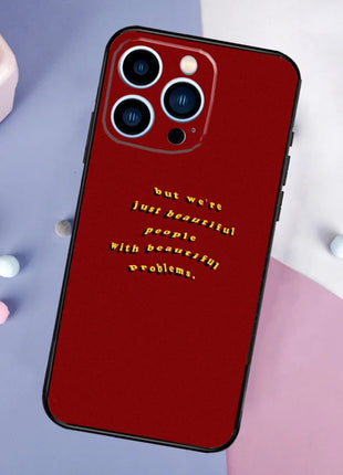 Red aesthetic Phone Case For iPhone 16 16e 15 14 12 13 11 17 Pro Max 12 13 mini 15 16 Plus 17 Air Cover