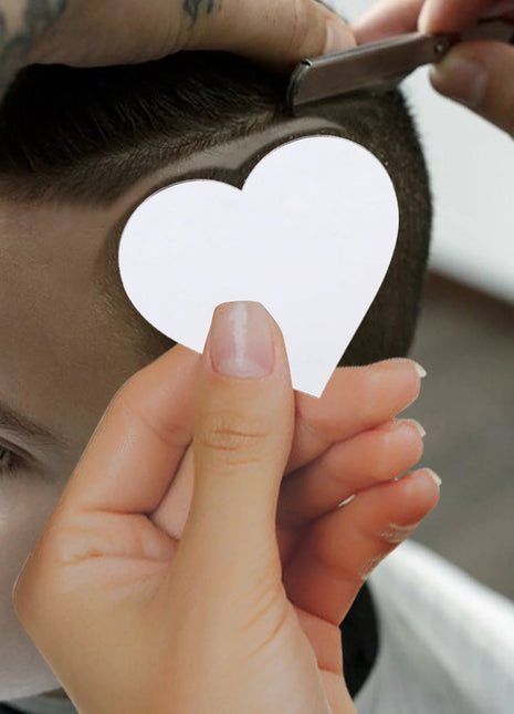 10pcs Makeup For Phone Case Adhesive Acrylic Mirror Decal Diy Sticker Portable Stick-On Heart Shape Mirror Charm Phone Case