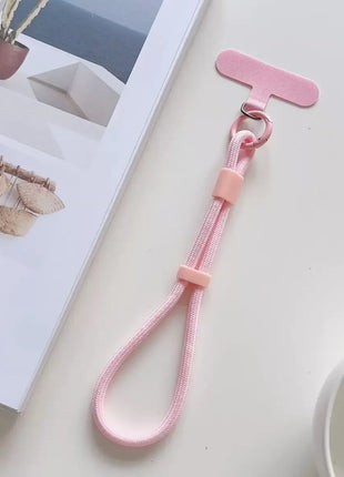 Fashion Candy Color Mobile Phone Lanyard Adjustable Wristband Phone Chain Universal Anti-lost Keychain Cellphone Strap