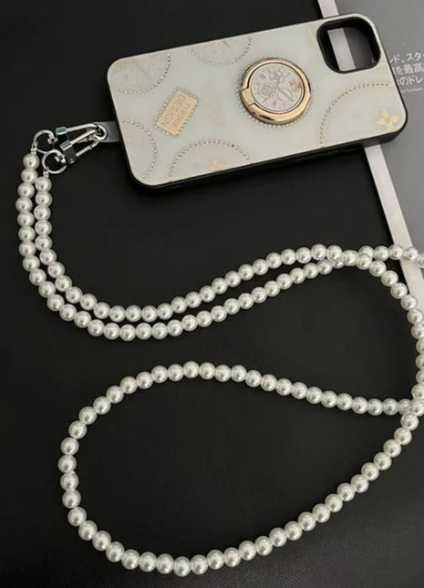 Phone Anti-lost Sling Belt Universal Clip Bag Bag Chain Long Crossbody Chain Hand-beaded Lanyard Women's Mobile Phone Lanyard