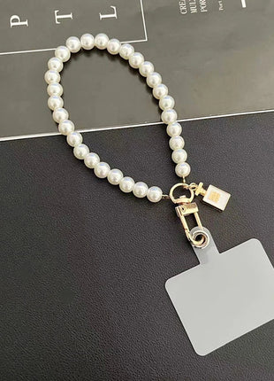 Phone Anti-lost Sling Belt Universal Clip Bag Bag Chain Long Crossbody Chain Hand-beaded Lanyard Women's Mobile Phone Lanyard