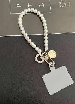 Phone Anti-lost Sling Belt Universal Clip Bag Bag Chain Long Crossbody Chain Hand-beaded Lanyard Women's Mobile Phone Lanyard