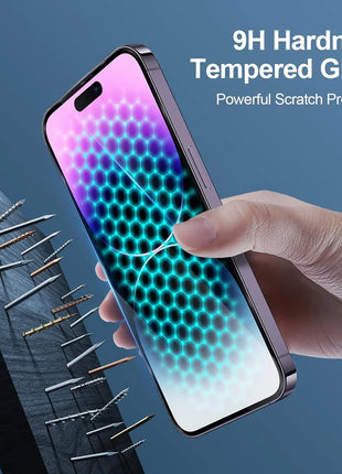 HD Screen Protection For iPhone 16 15 17 14 13 12 11 Pro Max Tempered Glass iPhone15 Pro Camera Lens Film iPhone16 Plus 13 Mini