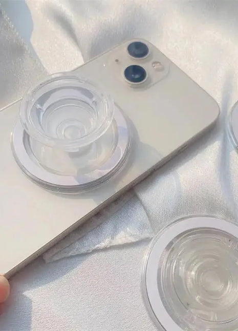 For Magsafe Cellphone Grip Tok Griptok For IPhone Samsung Mac Series Magnetic Phone Socket Pocket Expanding Stand Phone Holder