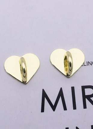1/5PCS 2/2.4/2.5CM Cute Adhesive Metal Heart Sun Bow Phone Charm Holder Sticking Hooks Phone Case Finger Ring Buckle Accessory