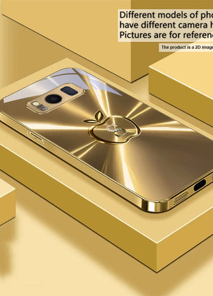 The golden letter "D" For Samsung Galaxy S20 FE S21 S22 S23 Plus S24 Ultra 25Ultra S21+ S9+ S22Plus Golden glass phone case