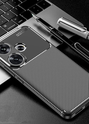 For Xiaomi Poco F6 Cases For Xiaomi Poco F6 5G Cover Shockproof Silicone Luxury TPU Protective Phone Cover For Xiaomi Poco F6