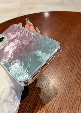 Aesthetics Gradient Vortex Glacier Texture Phone Cases For Samsung Galaxy A57 A16 A36 A37 A17 A56 A55 A54 A35 A34 A26 A25 Cover
