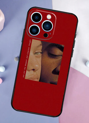 Red aesthetic Phone Case For iPhone 16 16e 15 14 12 13 11 17 Pro Max 12 13 mini 15 16 Plus 17 Air Cover